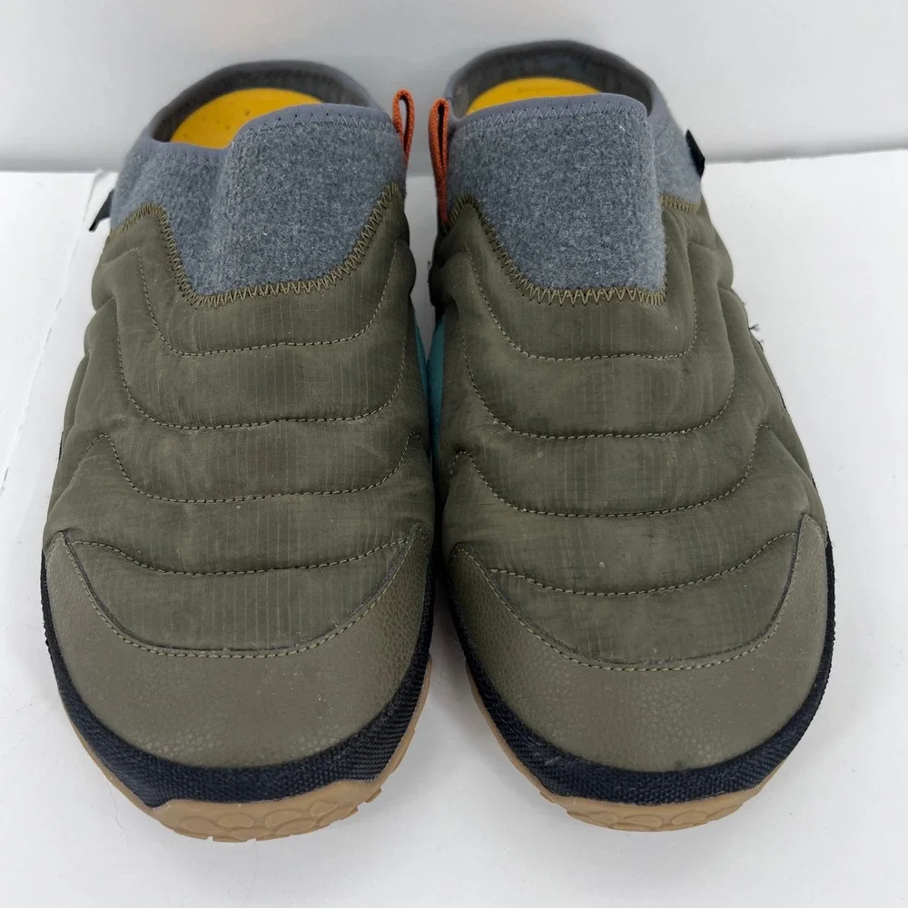 Teva ReEmber Slip On Shoes Mens 12 Green Quilted